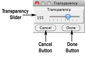 Labeled Trans Palette